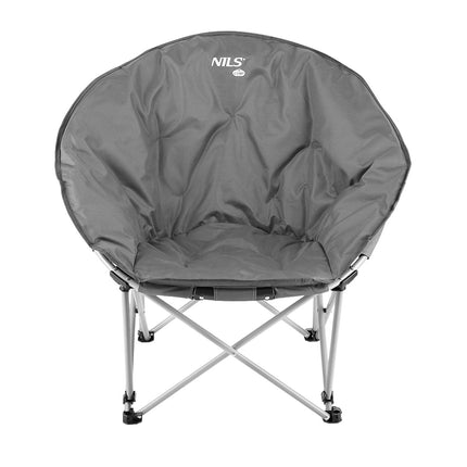 Gray Folding Camping Chair, Lightweight, Portable