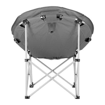 Gray Folding Camping Chair, Lightweight, Portable