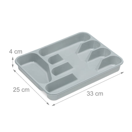 Coffret de 2 couverts gris