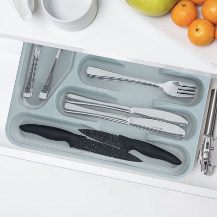 Coffret de 2 couverts gris