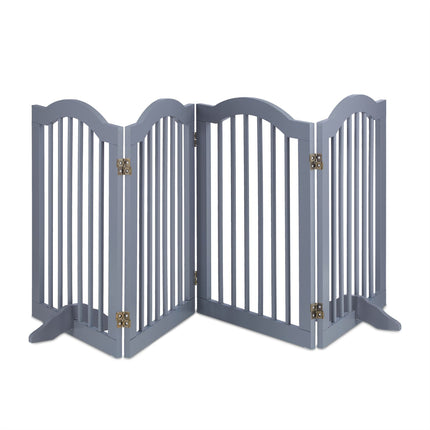 Gray security gate 70 cm