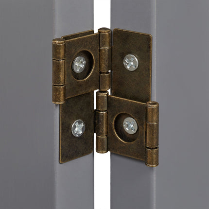 Gray security gate 70 cm