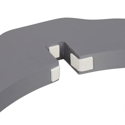 Gray security gate 70 cm