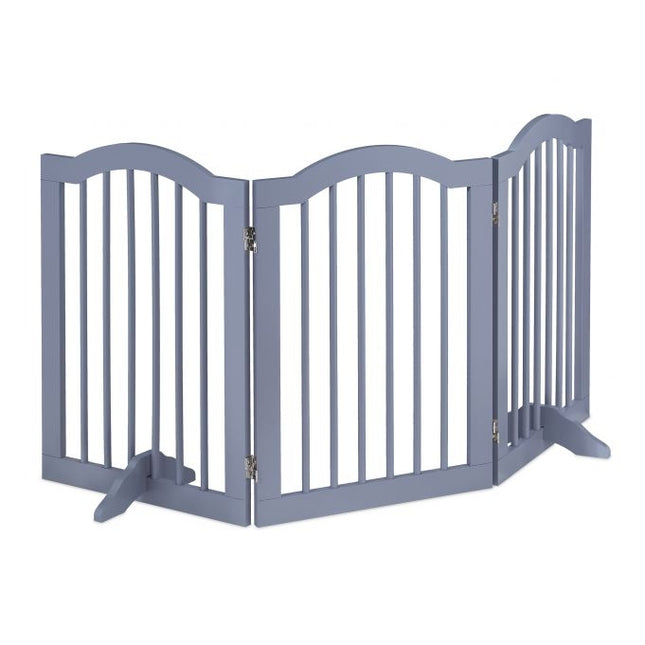 Portail de sécurité gris 70 cm