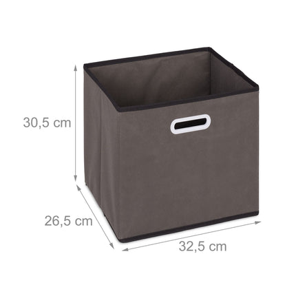 Gray shelf with 6 compartments