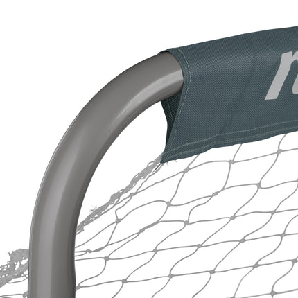 Graue Fußballtore im 2er-Set