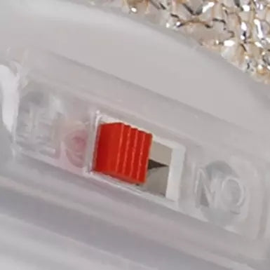 Grauer stehender Elf – leuchtende LED 20354