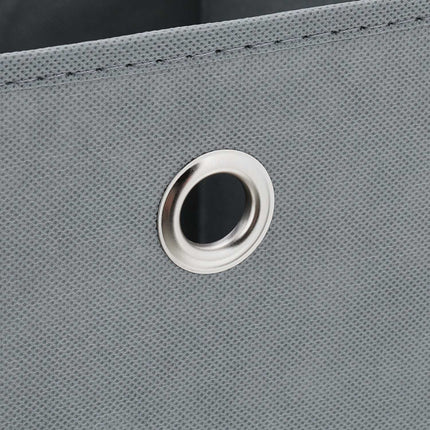 Gray storage box - 4 pcs