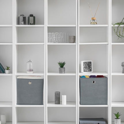 Gray storage box - 4 pcs