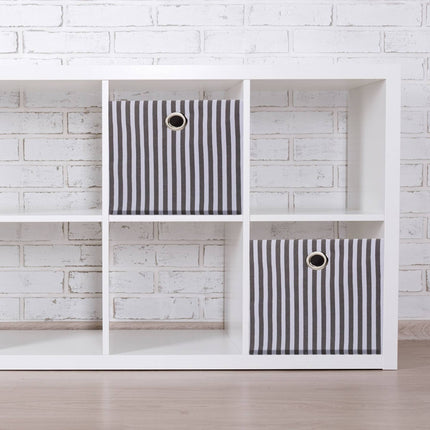 Gray storage box set of 2
