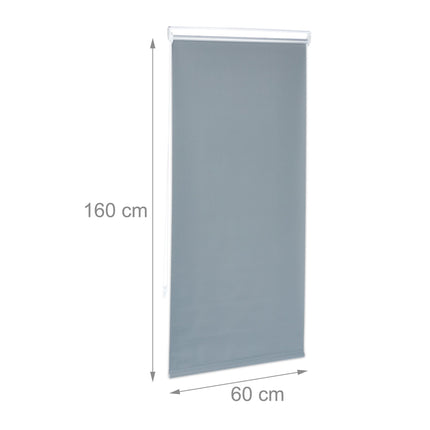 Graues Thermorollo 160 cm lang
