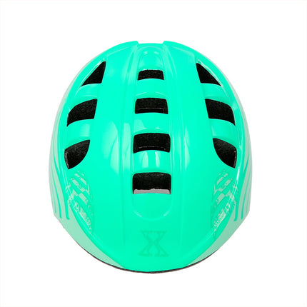 Grüner Fahrradhelm, Größe S (52-56cm), Nils Extreme