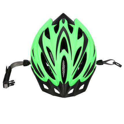 Green-Black Medium Helmet, 53-58cm Size