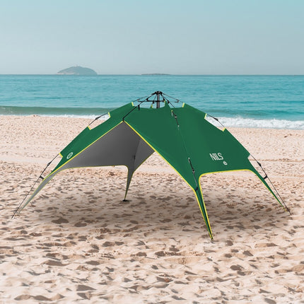 Green Camping Tent, 2-Person, Lightweight