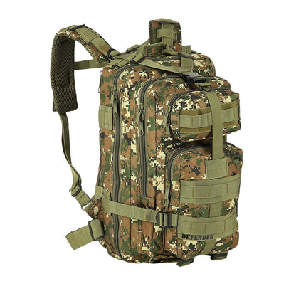 Green Moro Defender Backpack, Durable and Spacious