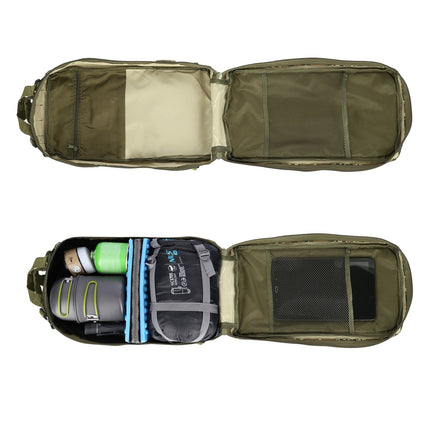 Green Moro Defender Backpack, Durable and Spacious