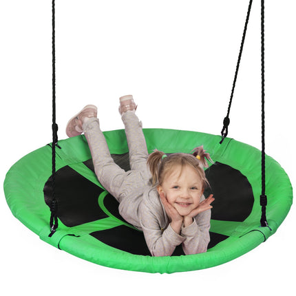 Grüne Schaukelscheibe, Outdoor-Spaß, 100 cm Durchmesser