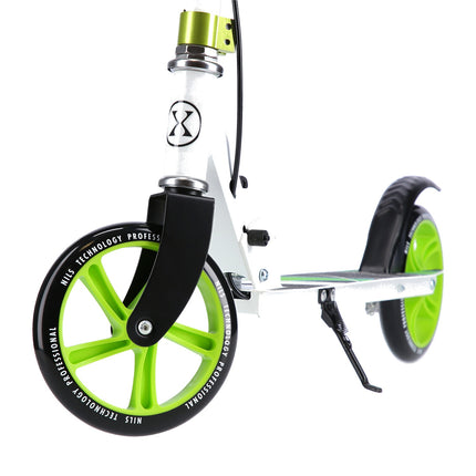 Green Scooter, Foldable, Lightweight, Adjustable Height