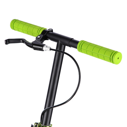 Green Scooter, Foldable, Lightweight, Adjustable Height
