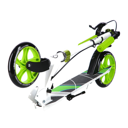 Green Scooter, Foldable, Lightweight, Adjustable Height