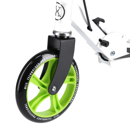 Green Scooter, Foldable, Lightweight, Adjustable Height