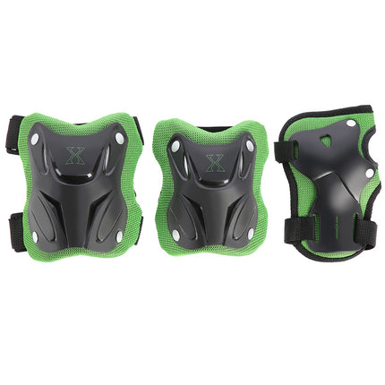 Grüne Knieschützer-Set, Größe L