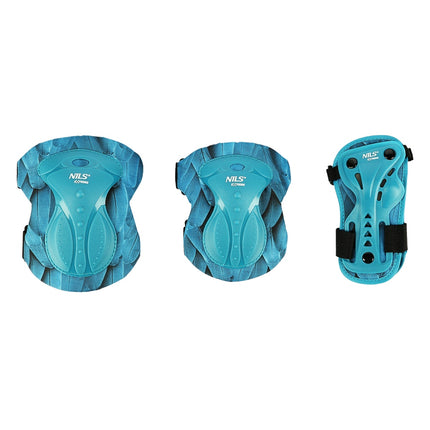 Green Size M Protective Gear Set
