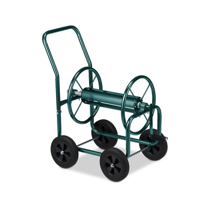 Grüner Stahl-Schlauchwagen