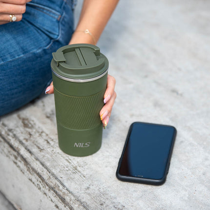 Green Thermal Cup, Insulated, 350ml