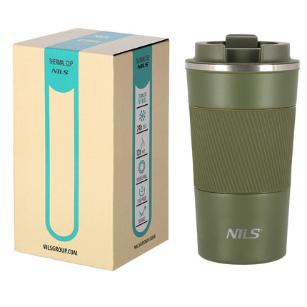 Green Thermal Cup, Insulated, 350ml