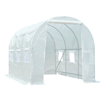 Folien-Gewächshaus für den Garten - 350x200x200cm Pflanzen-Schutzhaus