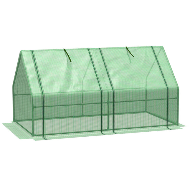 Kas Tomatenkas, Koudframe 180X90X90Cm, Robuust & Weerbestendig, Groen