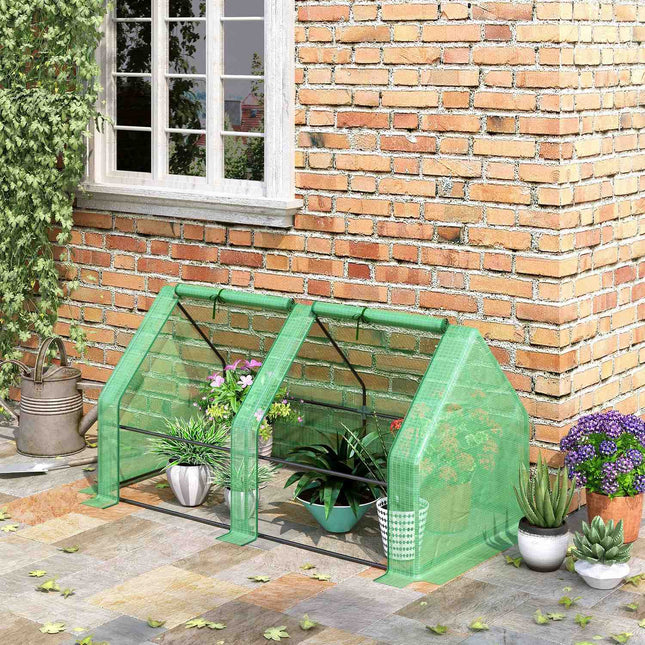 Kas Tomatenkas, Koudframe 180X90X90Cm, Robuust & Weerbestendig, Groen