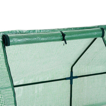 Kas Tomatenhuis Koud Frame, Groen, 270X90X90Cm, Voor Tuin & Balkon