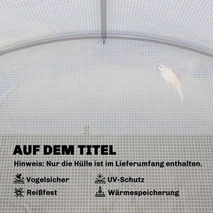 Gewächshaus-PE-Abdeckung, 300x300x200 cm, wasserdicht