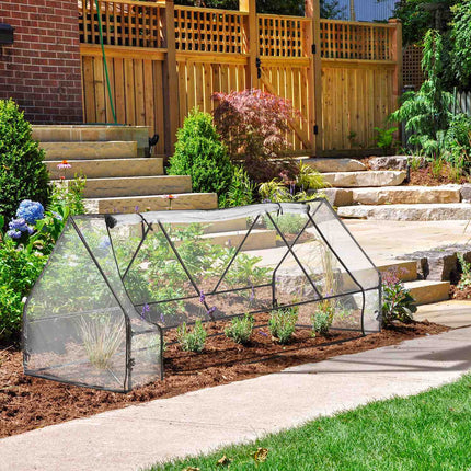 Greenhouse PVC with large door