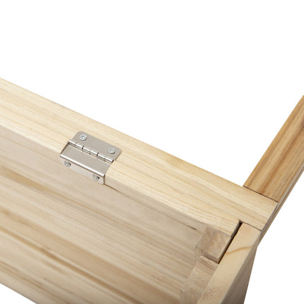 Gewächshaus Holz Frühbeetkasten - Fichtenholz, 100x50x35 cm