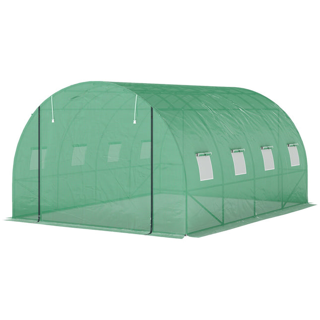 Large film greenhouse, 4x3x2m, window & UV protection