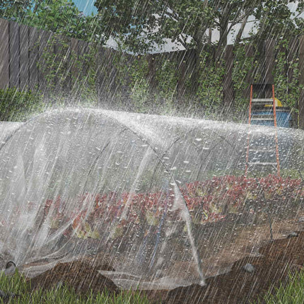 Waterproof UV greenhouse film 7x8m - Tear-resistant plastic