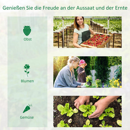 UV-geschützte Gewächshausfolie, 3,97x3,02x2m, winddicht, weiß