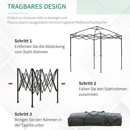 Greenhouse for plants, Roll-Up Door & Window, 238x178x240cm