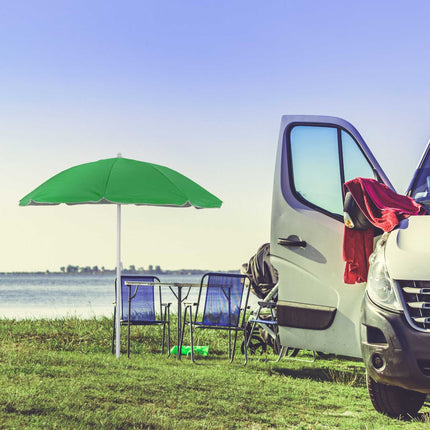 Grüner Sonnenschirm 160 cm