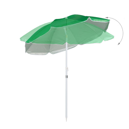 Grüner Sonnenschirm 160 cm