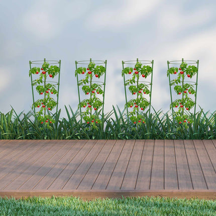 Tuteurs pour plantes vertes 45 cm, lot de 4