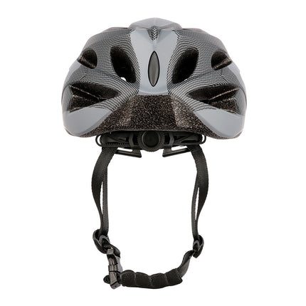 Grau-Schwarz Größe L (55-61cm) Fahrradhelm