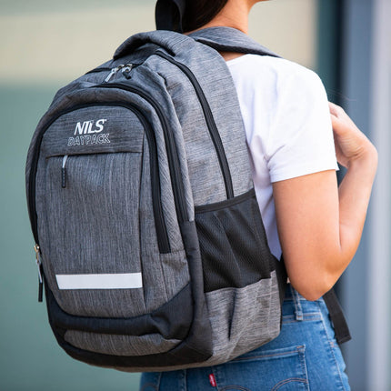 Grey Daypack, Compact and Lightweight Backpack