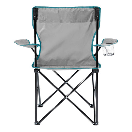 Grey Folding Camping Chair, Lightweight, Portable