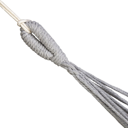 Grey Hammock 200x100 cm – Durable Outdoor Use