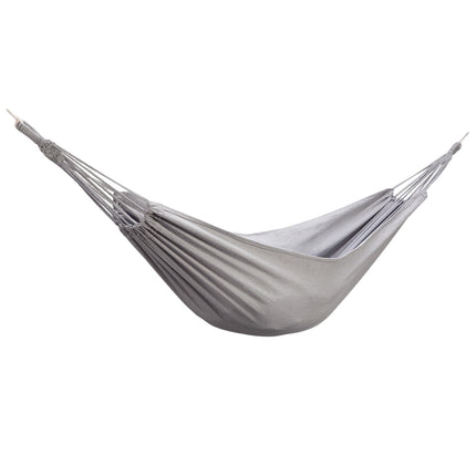 Grey Hammock 200x100 cm – Durable Outdoor Use