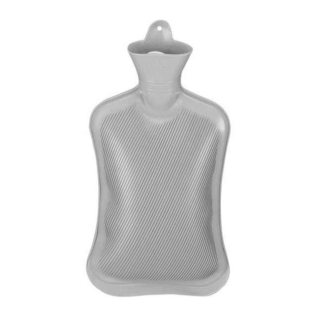 Graue Wärmflasche 2L